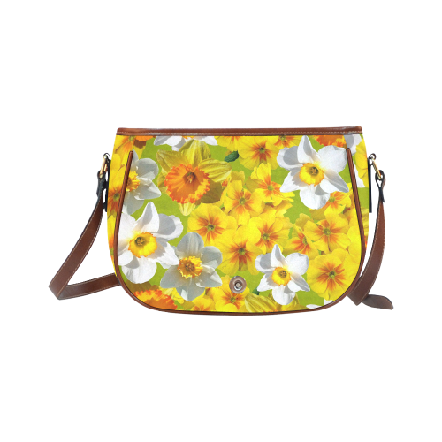 Daffodil Surprise Saddle Bag/Small (Model 1649) Full Customization