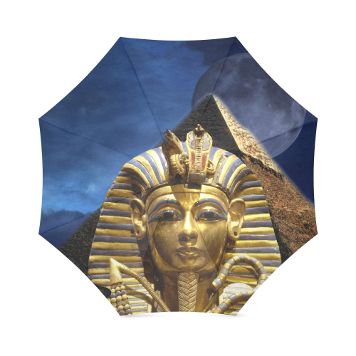 King Tut and Pyramid Foldable Umbrella (Model U01)