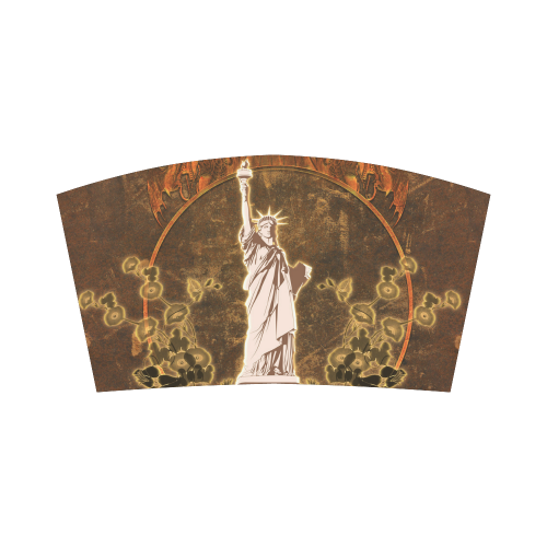 Statue of liberty with flowers Bandeau Top