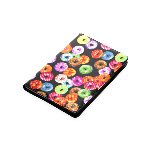 Colorful Yummy DONUTS pattern Custom NoteBook A5