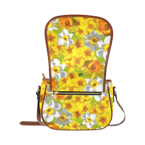 Daffodil Surprise Saddle Bag/Small (Model 1649) Full Customization