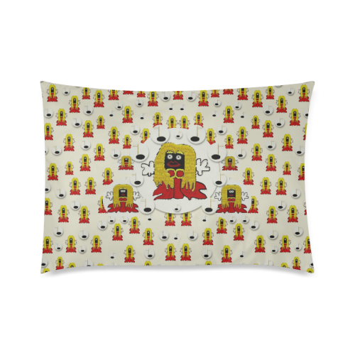 Jynx is singing Custom Zippered Pillow Case 20"x30"(Twin Sides)
