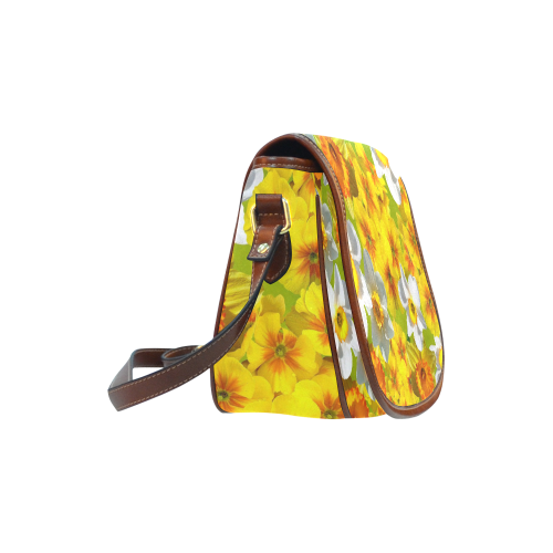 Daffodil Surprise Saddle Bag/Small (Model 1649) Full Customization