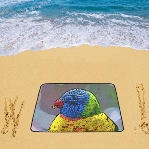 Lory_2015_0504 Beach Mat 78"x 60"