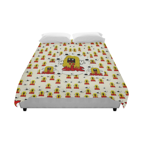 Jynx is singing Duvet Cover 86"x70" ( All-over-print)