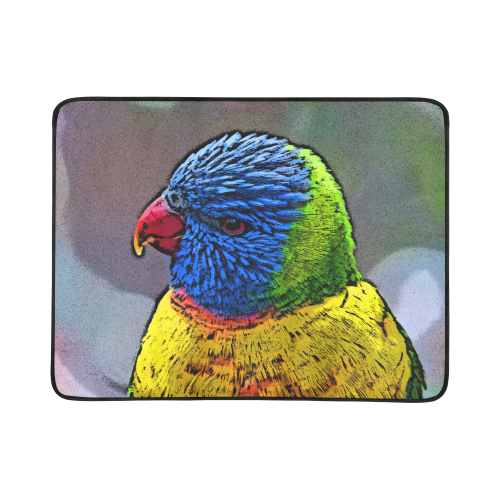 Lory_2015_0504 Beach Mat 78"x 60"