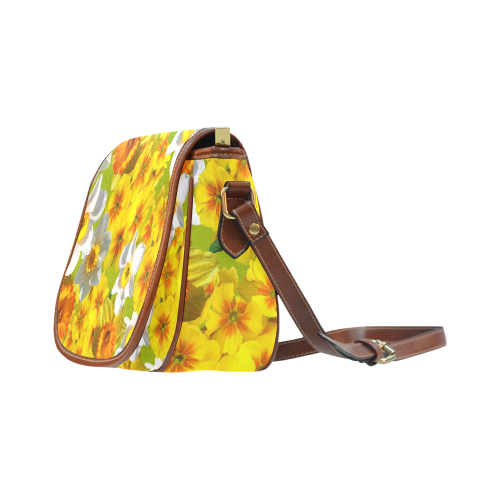 Daffodil Surprise Saddle Bag/Small (Model 1649) Full Customization