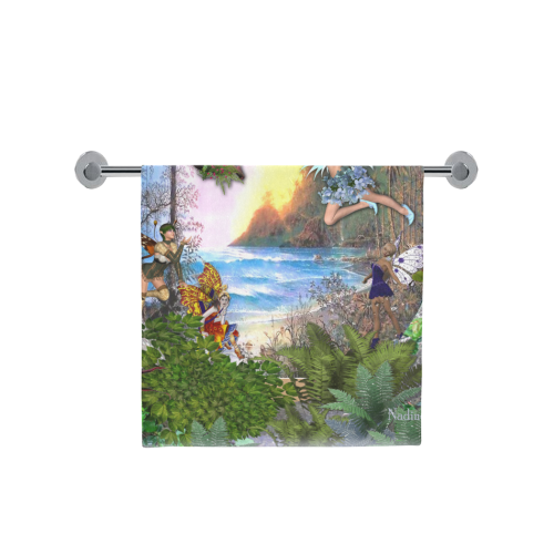 Fairy kingdom Bath Towel 30"x56"