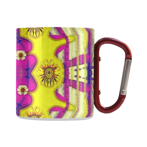 Celebrating summer in soul and mind mandala style Classic Insulated Mug(10.3OZ)