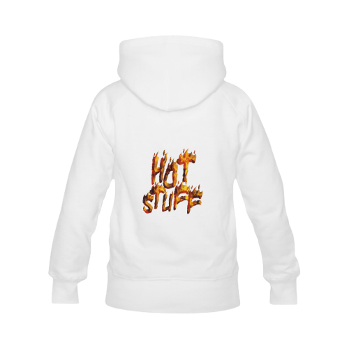 Flaming HOT STUFF Women's Classic Hoodies (Model H07)