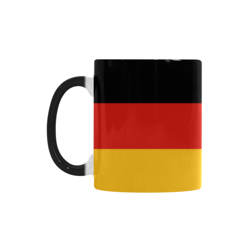 German Flag Colored Stripes Custom Morphing Mug