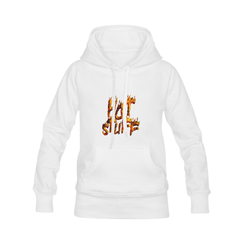 Flaming HOT STUFF Women's Classic Hoodies (Model H07)