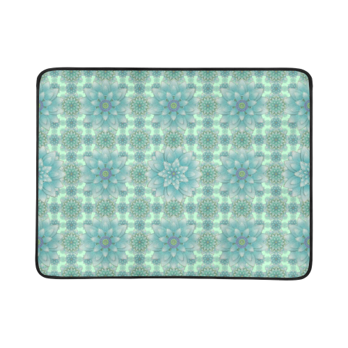 Turquoise Happiness Beach Mat 78"x 60"