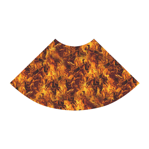 Flaming Fire Pattern Atalanta Sundress (Model D04)