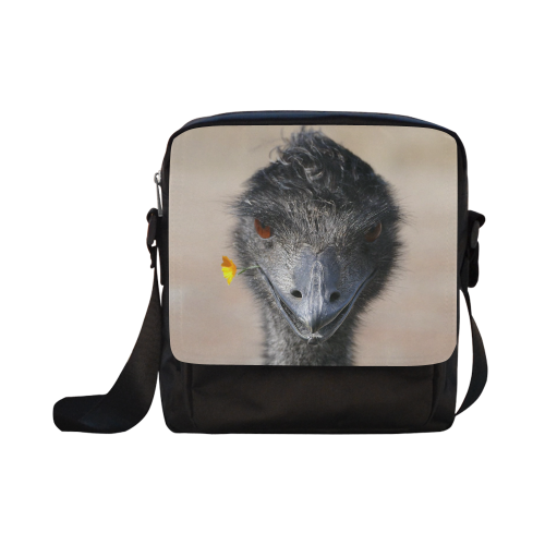Happy Emu Crossbody Nylon Bags (Model 1633)