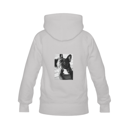 French-Bulldog Women's Classic Hoodies (Model H07)