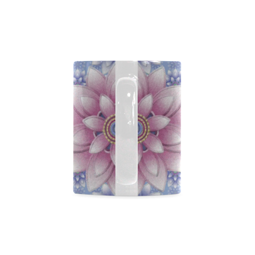 ornaments pink & blue White Mug(11OZ)