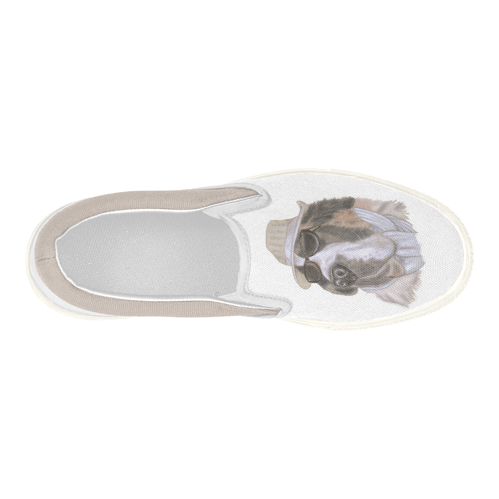 Cool Barney Women�s Slipon Canvas Shoes (Model 019) ID