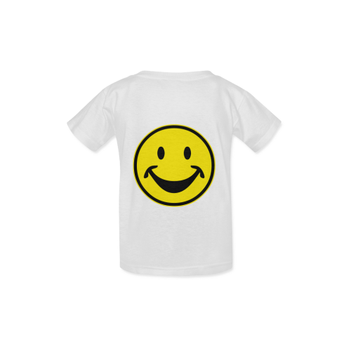 Funny yellow SMILEY for happy people Kid's  Classic T-shirt (Model T22)