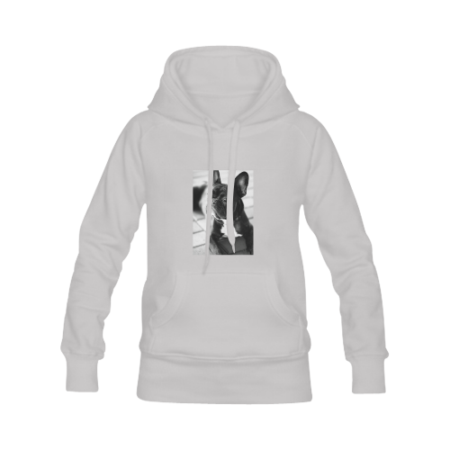 French-Bulldog Women's Classic Hoodies (Model H07)