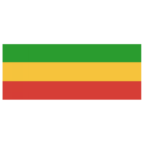 Rastafari Flag Colored Stripes Custom Morphing Mug