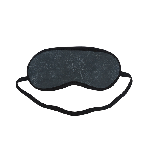 Black Crackling Pattern Sleeping Mask