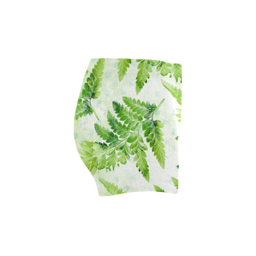 Green Fern Briseis Skinny Shorts (Model L04)