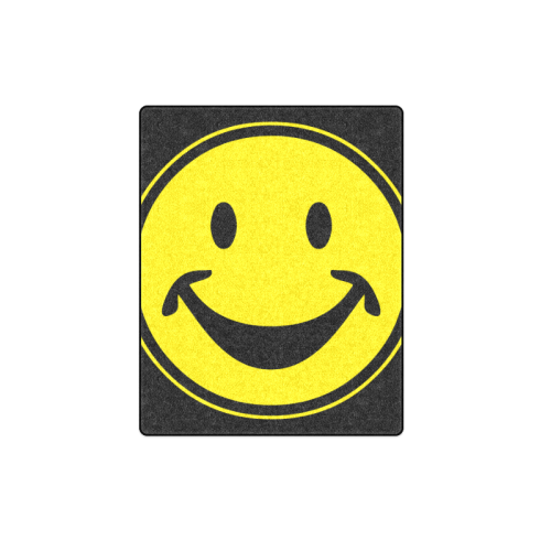 Funny yellow SMILEY for happy people Blanket 40"x50"