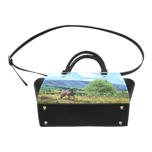 Mountain Side Gallop Classic Shoulder Handbag (Model 1653)