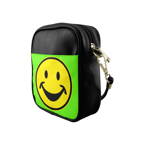 Funny yellow SMILEY for happy people Sling Bag (Model 1627)