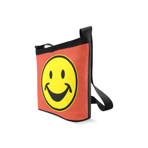 Funny yellow SMILEY for happy people Crossbody Bags (Model 1613)