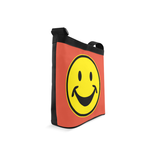 Funny yellow SMILEY for happy people Crossbody Bags (Model 1613)