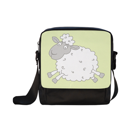 Jumping Sheep Crossbody Nylon Bags (Model 1633)