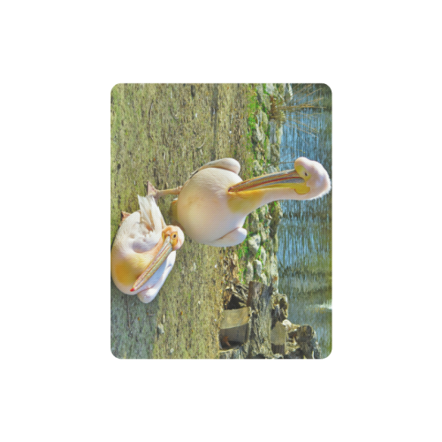 Motherly Pelican Love Rectangle Mousepad