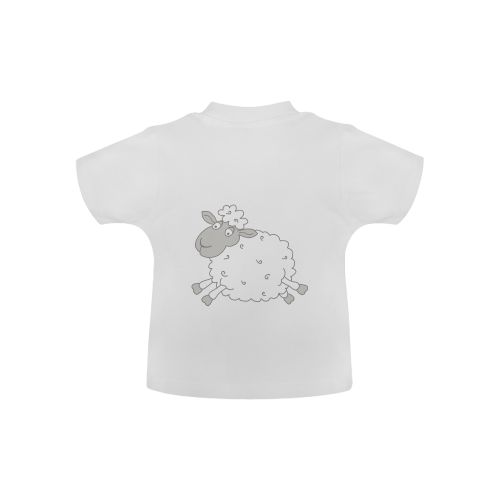 Jumping Sheep Baby Classic T-Shirt (Model T30)