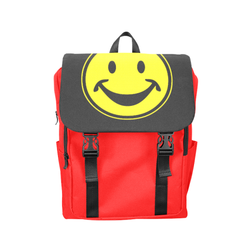 Funny yellow SMILEY for happy people Casual Shoulders Backpack (Model 1623)