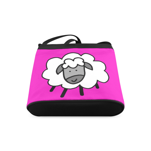 Baa Sheep Crossbody Bags (Model 1613)