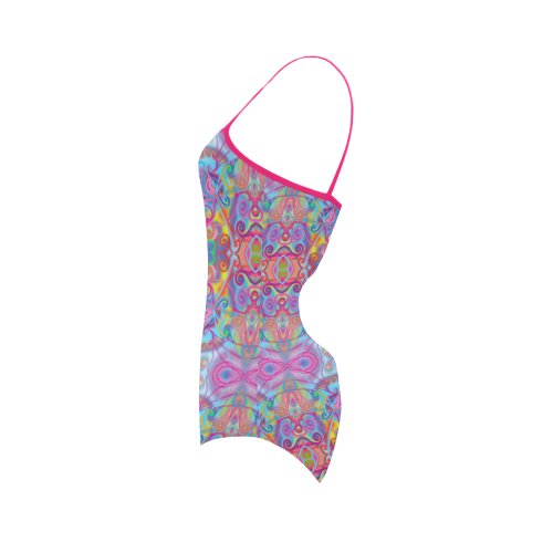 volutes Strap Swimsuit ( Model S05)