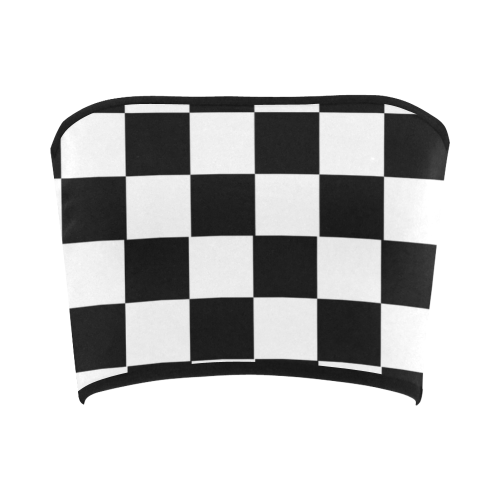 Chequered Chess Bandeau Top