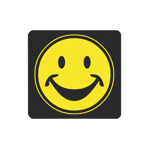 Funny yellow SMILEY for happy people Women's Clutch Wallet (Model 1637)