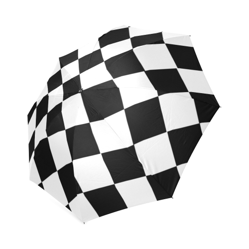 Chequered Chess Foldable Umbrella (Model U01)