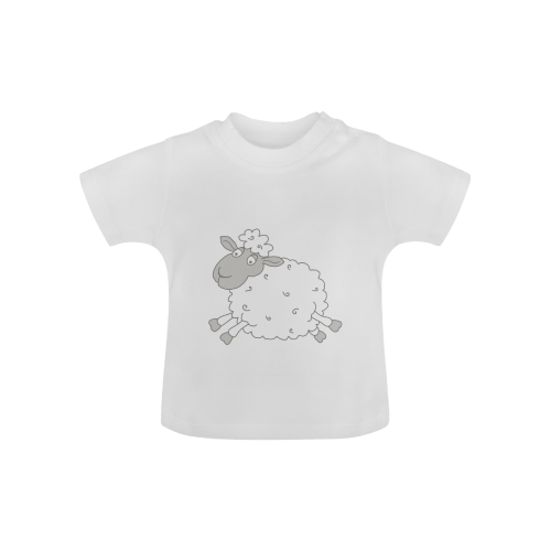 Jumping Sheep Baby Classic T-Shirt (Model T30)