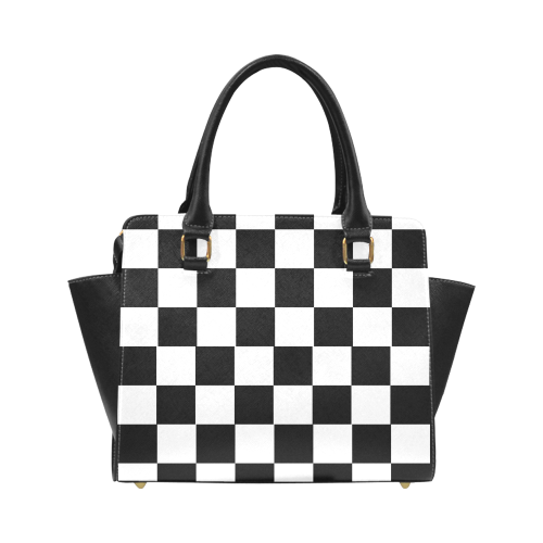Chequered Chess Classic Shoulder Handbag (Model 1653)