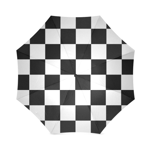 Chequered Chess Foldable Umbrella (Model U01)