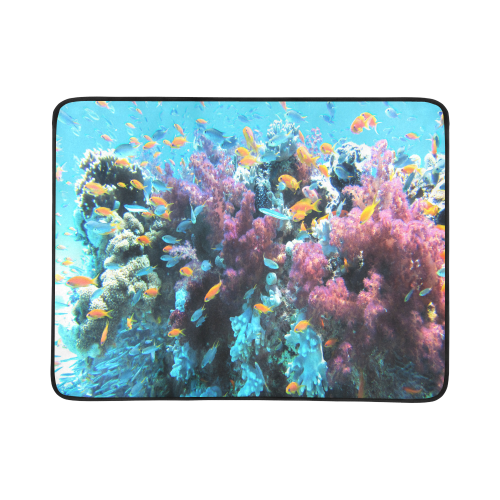 Coral Reef Saltwater Fantasy Beach Mat 78"x 60"