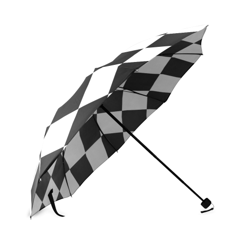 Chequered Chess Foldable Umbrella (Model U01)