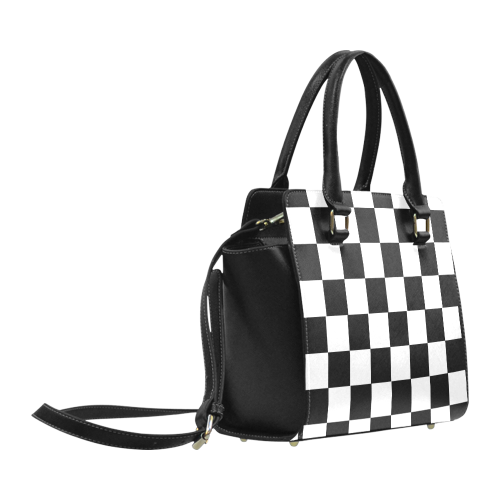 Chequered Chess Classic Shoulder Handbag (Model 1653)