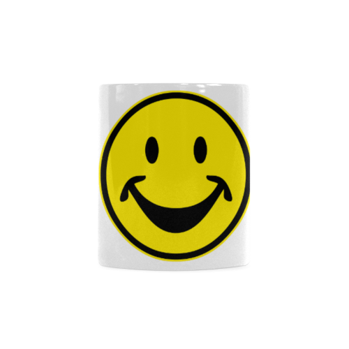 Funny yellow SMILEY for happy people White Mug(11OZ)