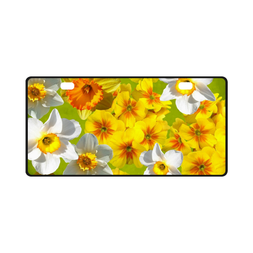 Daffodil Surprise License Plate