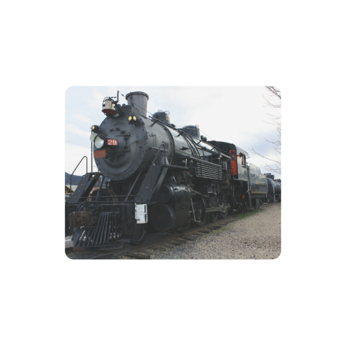 Rail Road Steam Train Rectangle Mousepad